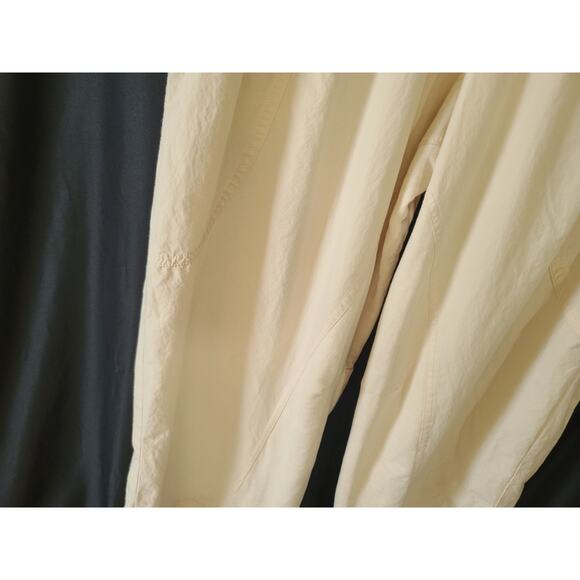 Anthropologie Daily Practice Soller White Cotton Drawstring Jumpsuit XS - Picture 11 of 12